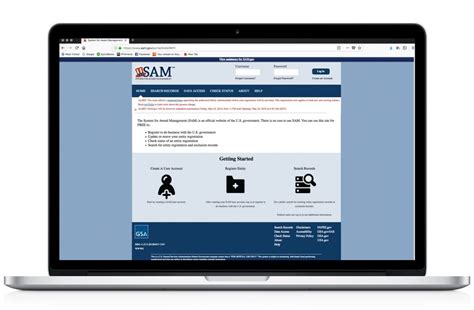 sam login.